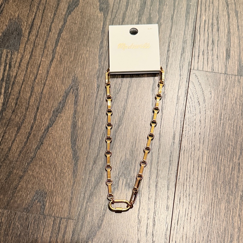 NWT Madewell Gold Nexklace